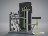 Гребная тяга с упором на грудь (Vertical Row). Стек 105 кг. DHZ А-3034 - Sport Kiosk