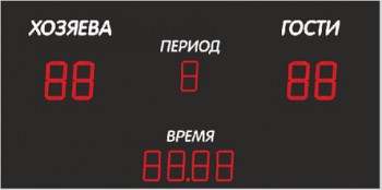 Электронное спортивное табло №7 (универсальное) - Sport Kiosk