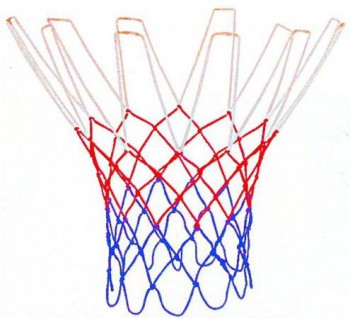 Сетка баскетбольная, D-3,1 мм, «триколор», цветная - Sport Kiosk