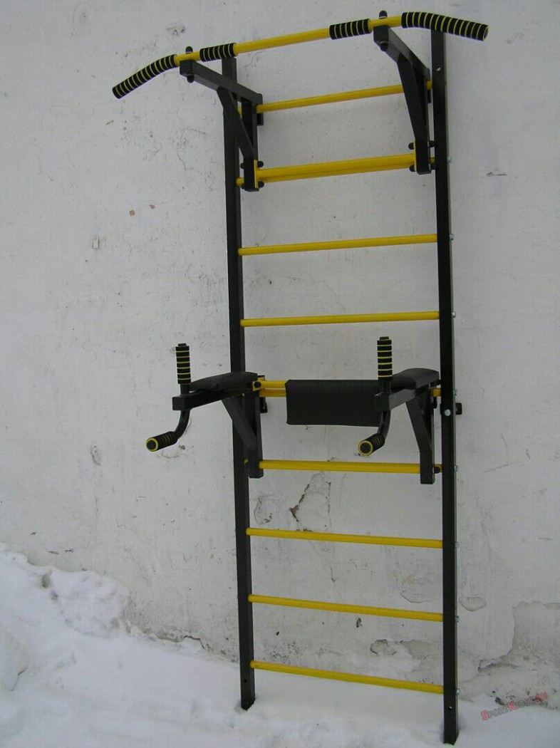 Шведская стенка elit (лестница+скамья+турник) st001. Брус комплект. Комплект брусьев в СП. Сокращенный комплект брусьев.