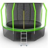 Батут EVO JUMP Cosmo 12ft (366 см) + Lower net с внутренней сеткой и лестницей + нижняя сеть - Sport Kiosk