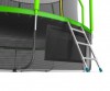 Батут EVO JUMP Cosmo 12ft (366 см) + Lower net с внутренней сеткой и лестницей + нижняя сеть - Sport Kiosk