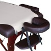 Массажный стол DFC NIRVANA Relax Pro "бежевый с коричневым" - Sport Kiosk