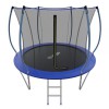 Батут EVO JUMP Internal СКЛАДНОЙ с внутренней сеткой и лестницей, диаметр 8ft (244 см) (синий) - Sport Kiosk
