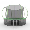 Батут EVO JUMP Internal 12ft (366 см) с внутренней сеткой и лестницей+ нижняя сеть - Sport Kiosk