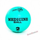 Медицинский мяч 2 кг, зеленый AeroFit FT-MB-2K-V     - Sport Kiosk