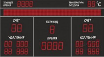 Электронное спортивное табло №11 (для хоккея) - SportKiosk, г. Сургут, пр. Мира 33/1 оф.213