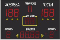 Электронное спортивное табло №12 (для баскетбола) - SportKiosk, г. Сургут, пр. Мира 33/1 оф.213