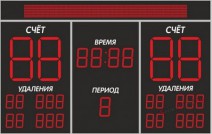 Электронное спортивное табло №12 (для хоккея) - SportKiosk, г. Сургут, пр. Мира 33/1 оф.213