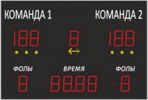 Электронное спортивное табло №1 (для баскетбола) - SportKiosk, г. Сургут, пр. Мира 33/1 оф.213