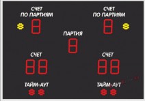 Электронное спортивное табло №1 (для волейбола) - SportKiosk, г. Сургут, пр. Мира 33/1 оф.213