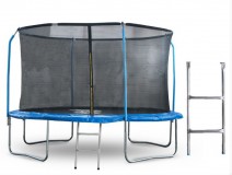Батут StartLine 10 футов (305 см) с внутренней сеткой и лестницей - Sport Kiosk