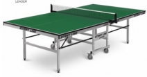 Теннисный стол Leader  - клубный стол для настольного тенниса. Подходит для игры в помещении, идеален для тренировок и соревнований - Sport Kiosc