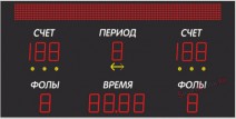 Электронное спортивное табло №2 (для баскетбола) - SportKiosk, г. Сургут, пр. Мира 33/1 оф.213