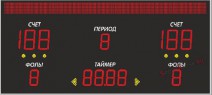Электронное спортивное табло №3 ( для баскетбола) - SportKiosk, г. Сургут, пр. Мира 33/1 оф.213
