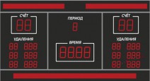 Электронное спортивное табло №9 (для хоккея) - SportKiosk, г. Сургут, пр. Мира 33/1 оф.213