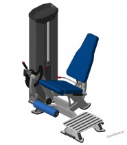 Разгибатель бедра + Платформа V-sport Х-line S XR607S (тренажеры для инвалидов) - Sport Kiosk