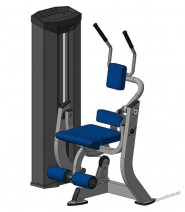 Тренажер для мышц брюшного пресса V-sport Х-line S XR616S (тренажеры для инвалидов) - Sport Kiosk