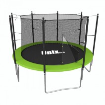 Батут UNIX line Simple 8 ft (244 см)Green (inside) - Sport Kiosk