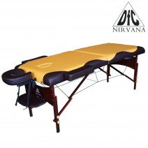 Массажный стол DFC NIRVANA Relax "горчичный с коричневым" - Sport Kiosk