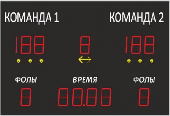 Электронное спортивное табло №5 (универсальное) - Sport Kiosk